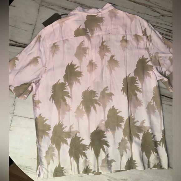All Saints Pastel Pink Button Up Shirt - Picture 9 of 9